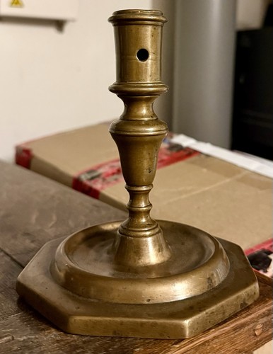 Früh barocker kerzenleuchter - barocker,
