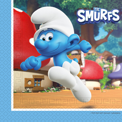 Servietten the smurfs - 20,