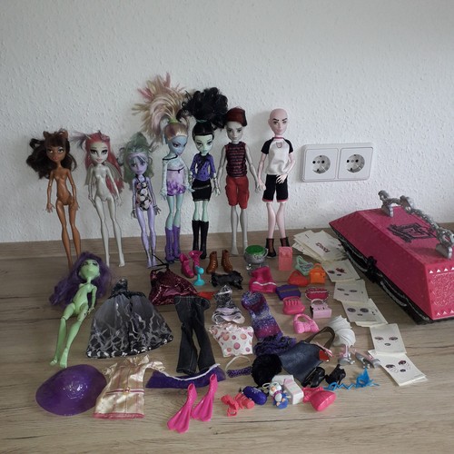 Monster high puppen konvolut - monster,