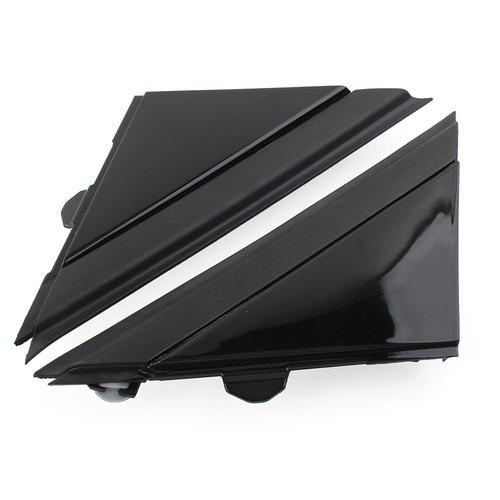 Glänzend schwarze