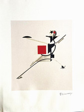 El Lissitzky Litografie 1976 -