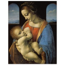 Leonardo da Vinci, Madonna Litta, Poster Giovanni Antonio Boltraffio