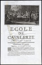 Antiker Reiter Druck - PFERD