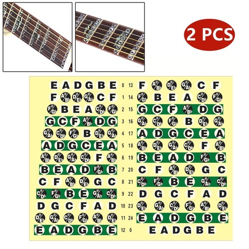 5cm gitarrenaufkleber - 12*9,5cm,