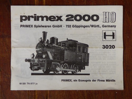 Primex 2000 tenderlok 3020 - tenderlok,