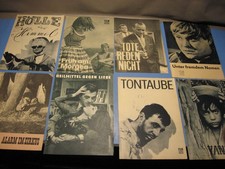100 Stück Konvolut  DDR Progress Programme Filmgeschichte von 1967 Filme,Stars