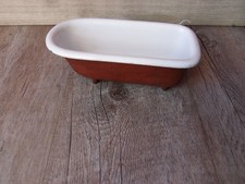 alte Puppen Badewanne