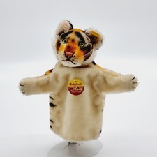Steiff Archiv! Steiff 6880/17  Handpuppe Tiger aus 1976 17 cm Mohair