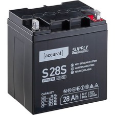 12v 28ah agm batterie - 28ah,