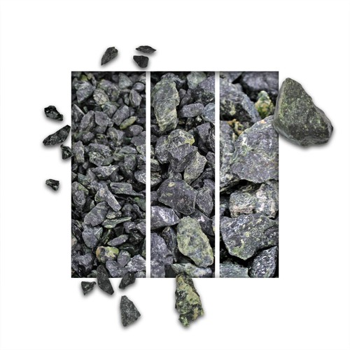 Basalt amazon grün edelsplitt - amazon,