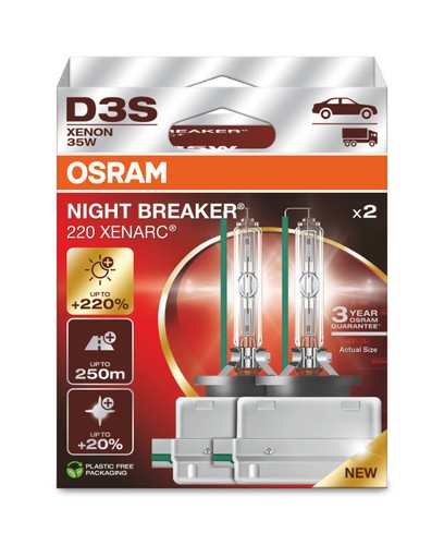 D3s osram nightbreaker - 2x,
