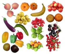 Deko Dekoobst Kunstobst Kunstgemüse künstliches Obst Gemüse Dekoration