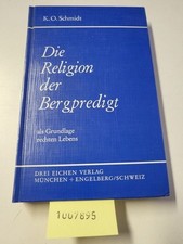 Die religion der bergpredigt - religion,