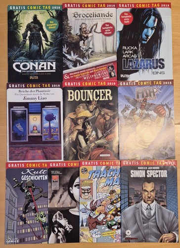 Konvolut gratis comic tag 2019 - gratis,