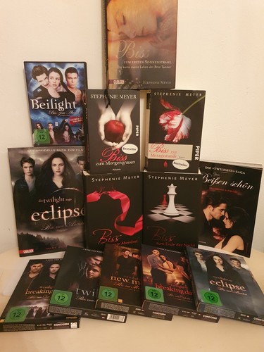 Twilight saga bücher dvds - twilight,