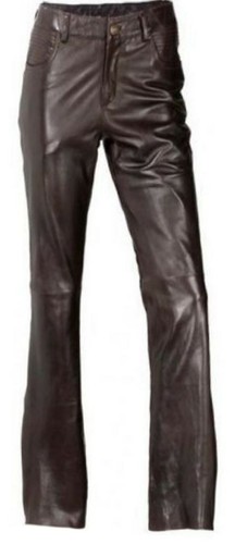 Lammnappa lederjeans braun - lammnappa, 36