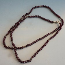 Vintage Schmuck Granat Kette
