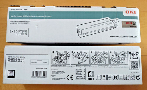 Original oki 45807116 toner - oki,