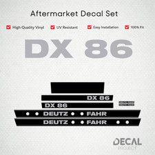 Deutz-Fahr DX 86 Decal Kit -