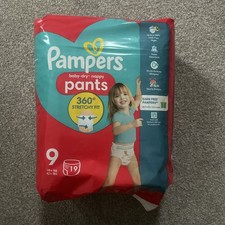 Pampers Baby Dry Windelhose Größe 9 X19 Windeln
