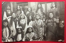 Foto AK Gruppenbild Fasching