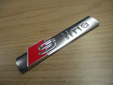 Emblem S-Line Design Audi S RS Schriftzug Interior Optik Zeichen 