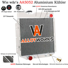 4 Reihe 62mm WasserKühler Für Ford Ranchero Falcon Mustang 5,0 V8 1960-66