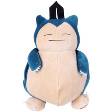 Süßer Kinder Relaxo Rucksack | Plüsch Pokemon Kinderrucksack | 30 x 40cm