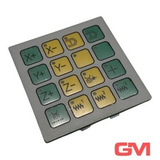 Arburg Flacheingabetastatur SN 195.830 keypad Stand 001 10031592 BAB 18755