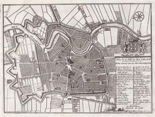 Haarlem city plan Holland