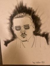 Bleistiftzeichnung Portrait