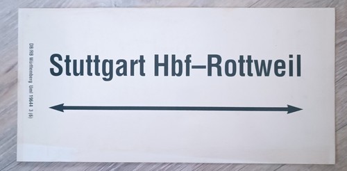 Zuglaufschild cm - zuglaufschild,