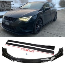 Frontspoiler Lippe Spoilerschwert + Seitenschweller für Seat Leon 5F Cupra / FR