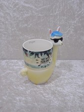 El & Groove Porzellan Design Kaffeebecher Tasse Lama - Not my problama - Vintage
