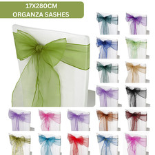 Organza Stuhl Schärpe