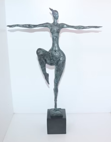 Große bronze figur skulptur - figur,