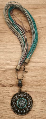 Boho ethno halskette mit - boho,