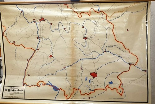 B34 schulwandkarte - b34),