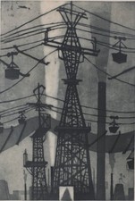 Technische Landschaft Otto Eglau 1917