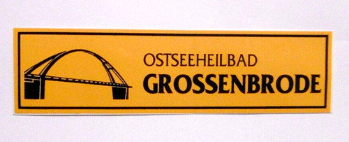 Souvenir-Aufkleber