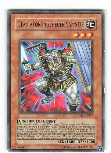 Yugioh gladiatorungeheuer - yugioh,