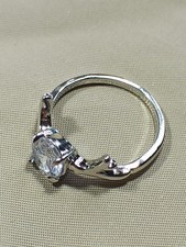 Eleganter Geweih Ast Ring