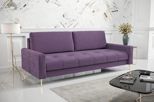 Sofa sitzer couch textil - 3,