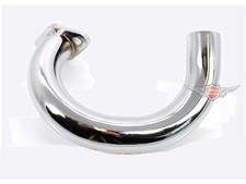 Hercules K 50 RX SB RE GS Auspuff Krümmer Hochgezogen 32mm für Alu Zylinder