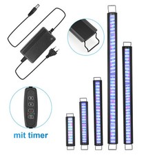 Aquarium Beleuchtung RGB LED 24/7 Timer Ganztags Modus Vollspektrum Licht