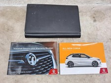 2021 Opel Corsa F Service Book