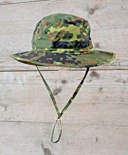 Tropenhut ORIGINAL BW Bundeswehr Buschhut Boonie Anglerhut flecktran Gr.M NEU!