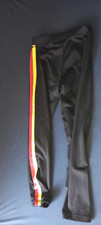 Leggins 134 140 Mädchen schwarz rot gold