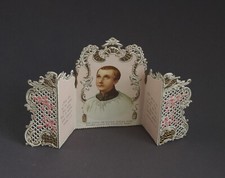 Klappkarte mit Hl. Aloisius um