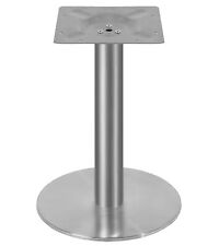 Tischgestell Tischfuß Edelstahl Beistelltisch Rund Bistro Gastro 45cm